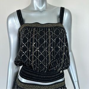 NWT!!! CHANEL women tweed tank top size 42FR or M Retail 2400$